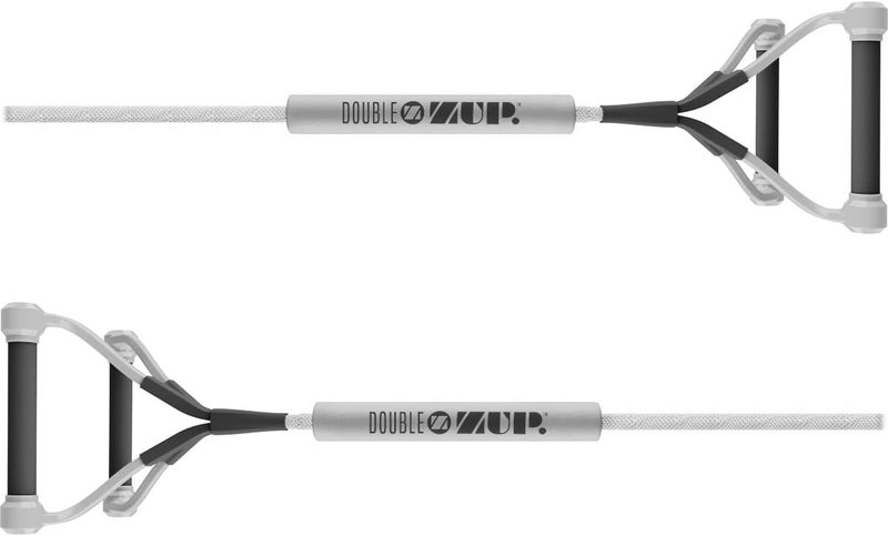 ZUP DoubleZUP Soft Float Tow Handle with 9" Double Handle Design and 60' Low-Stretch Tow Rope Mainline for Wakeboards, Kneeboards, Water Skiing, and Water Sports Activities - Image 1